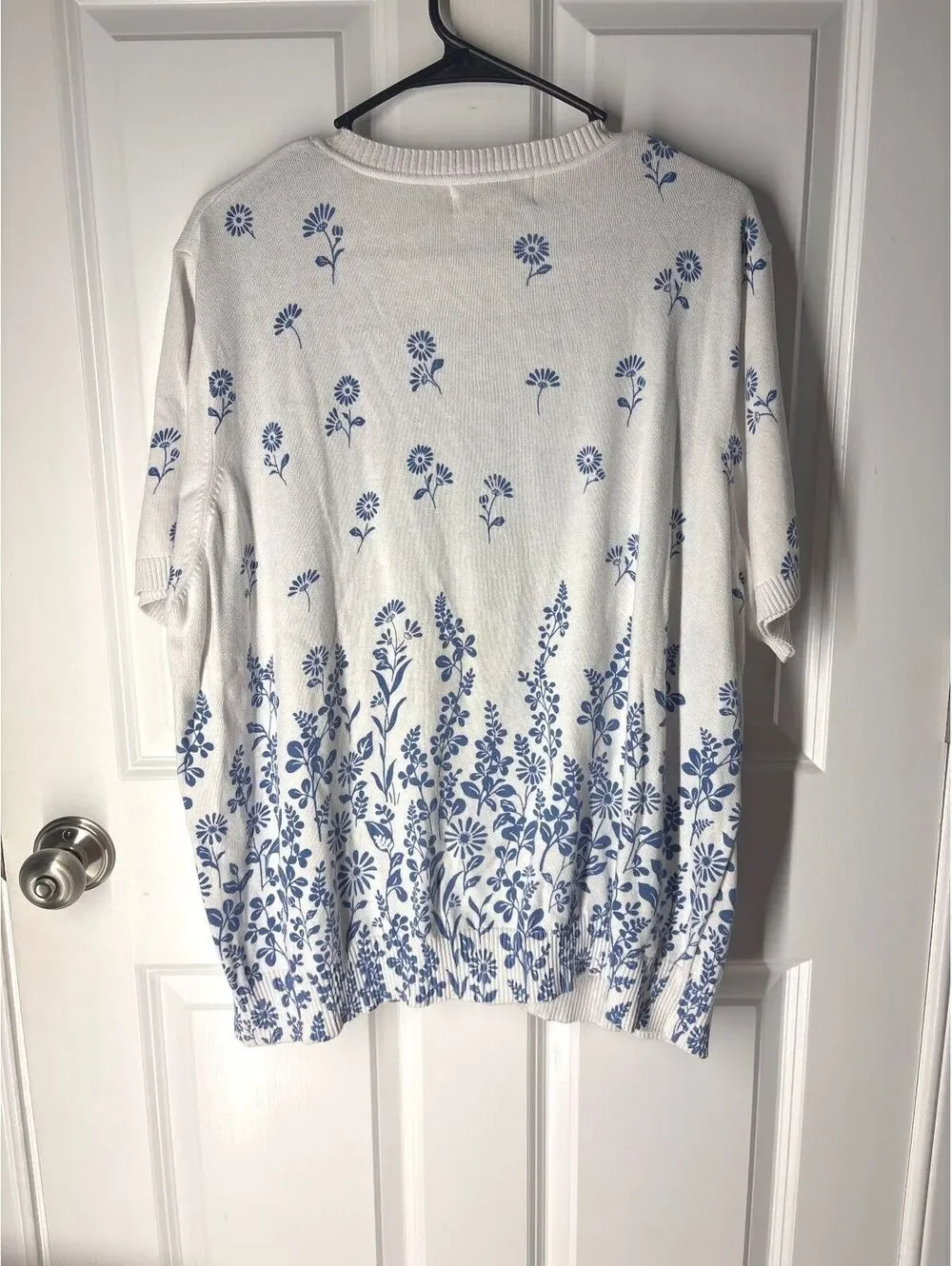 Cottagecore Grandmacore Vintage Cathy Daniel’s Short Sleeve Knit Twin Set 3XL